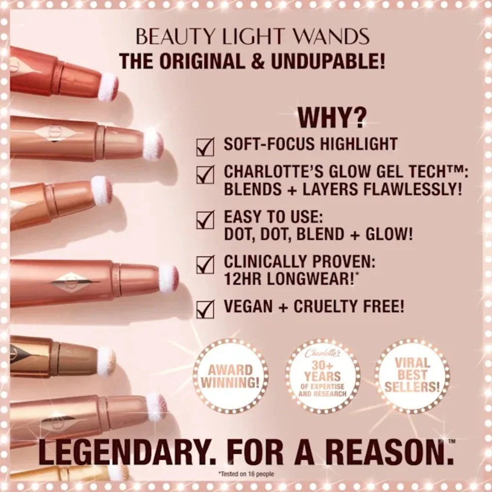 ‘PINKGASM SUNSET’ Beauty Light Wand Easy Highlighter-Blush